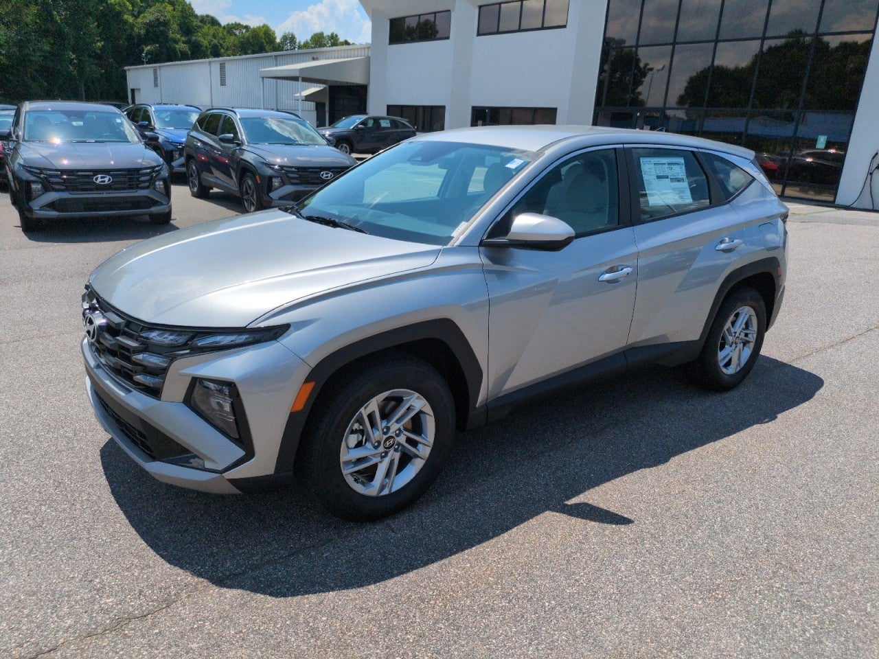 2026 Hyundai TUCSON — rear three-quarter view