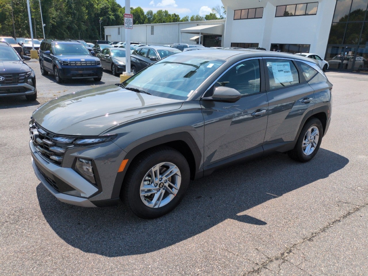 2026 Hyundai TUCSON — rear three-quarter view