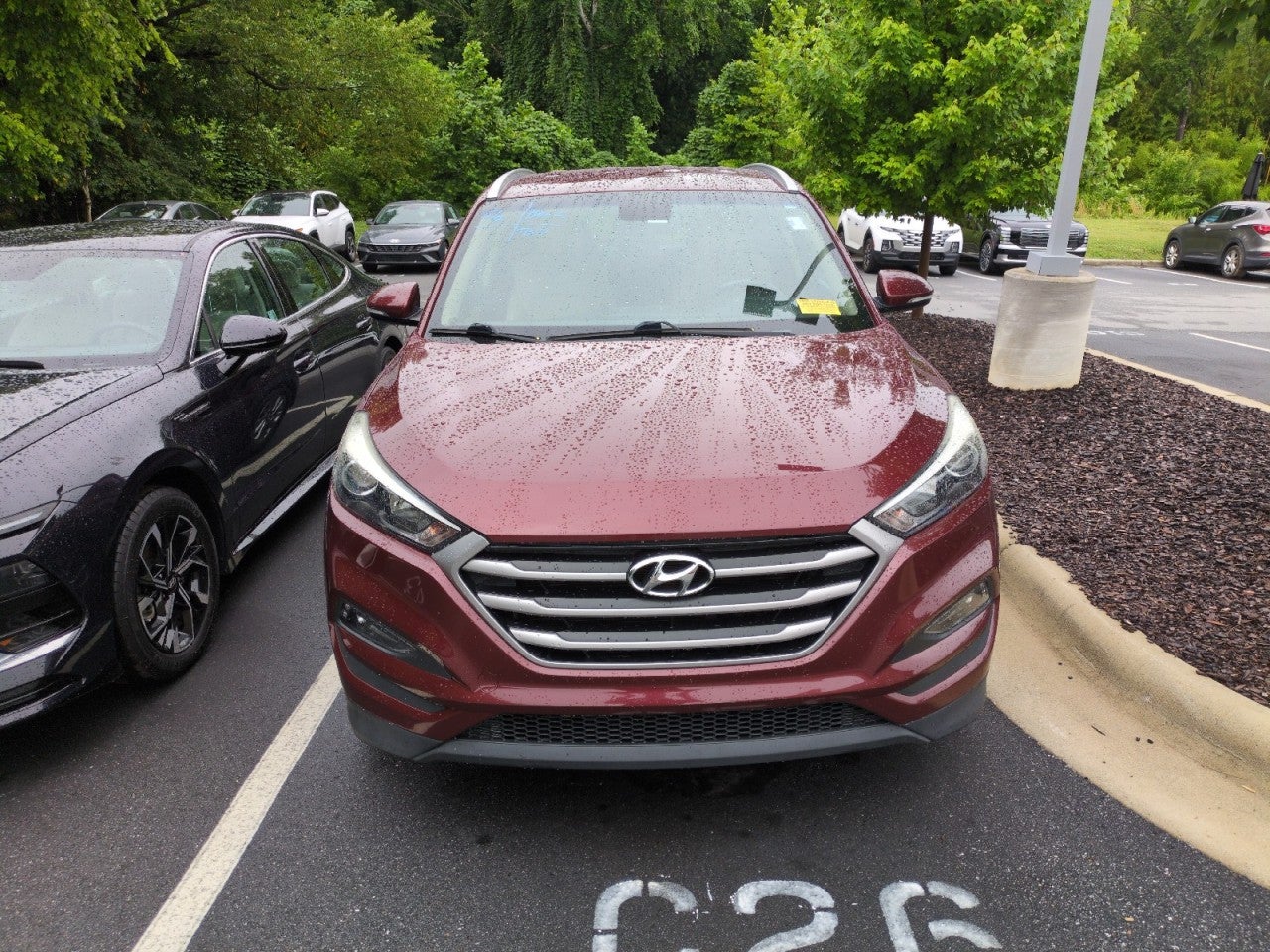 2017 Hyundai TUCSON — side profile view